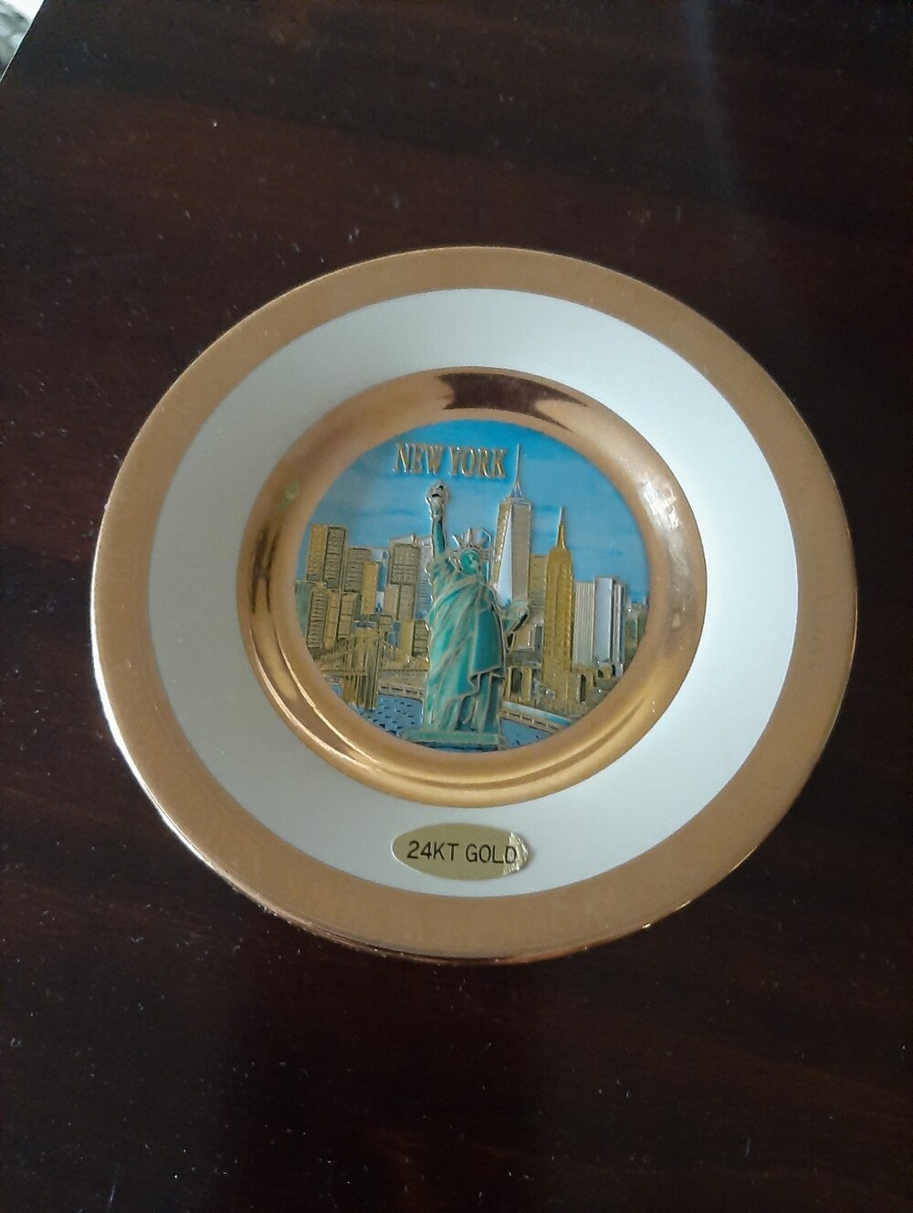 New York Decorative Plate - The Art Of Chokin